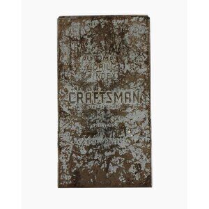 Craftsman 29 Piece Gold Oxide HSS Drill Bit Set Metal Case 1/16" - 1/2" Every 64